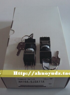 《全新原装》 富士 钥匙选择开关 AH164-SJ2A11A