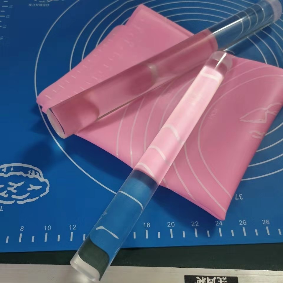 透明亚克力擀面棒塑料翻糖百货