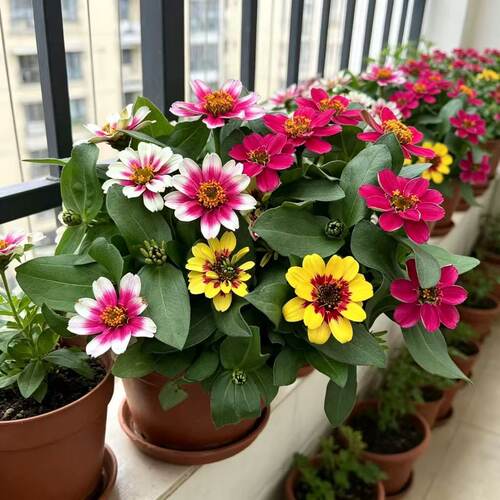 百日草重瓣花苗四季开花易活