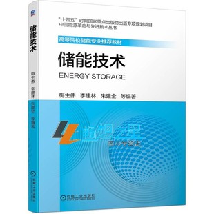 储能技术 梅生伟 李建林 朱建全 储能科学与工程 电化学储能 氢储能 压缩空气储能 抽水蓄能 储热 9787111702122 机械工业出版社