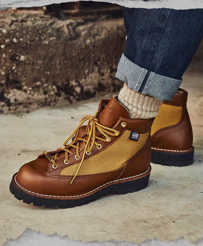 Danner 丹纳防水手工防滑工装靴户外徒步登山鞋Danner light