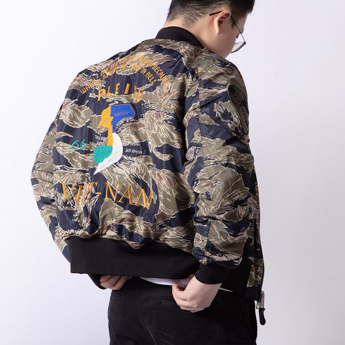 ma-1越战复刻飞行短款棉服夹克