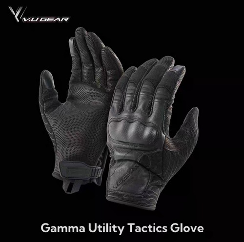 V.U gear Gamma Utility多功能碳纤维触屏羊皮手套 防护战术运动