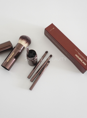 Hourglass便携散粉刷粉底刷眼影刷遮瑕刷唇刷眉刷五合一化妆套刷