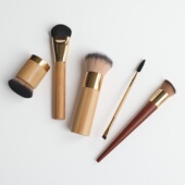 Tarte矿物质散粉刷粉底刷竹制刷柄粉饼刷腮红刷软毛亲肤不扎脸