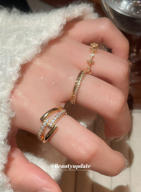 许我耀眼许妍赵露思余生有涯叶思北毛晓彤欢乐家长群戴静同款戒指