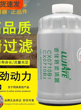 CX0710B柴滤CX0710B1正品配件YCX-6312柴油滤芯231-1105020滤清器