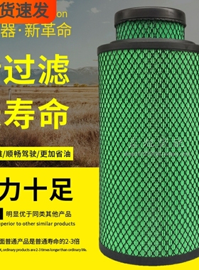 K2137PU空滤适配东风凯普特K6多利卡D6D7高端2137空气滤清器滤芯