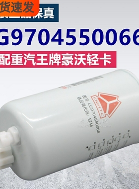 LG9704550066重汽王牌豪沃轻卡原厂配件FS36256柴油滤清器滤芯格