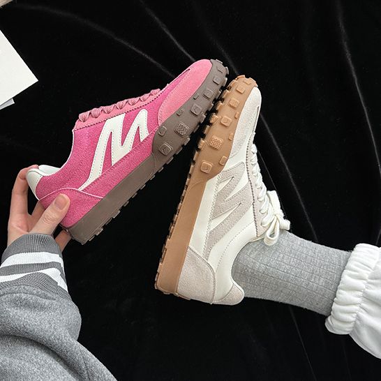 大叔家德训鞋真皮厚底