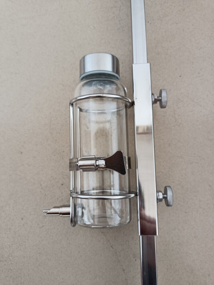 鹦鹉饮水器鸟架水瓶水壶滚珠中大型鸟笼站架