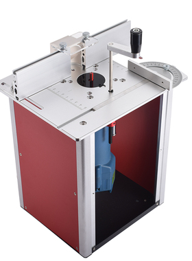 木工雕刻机电木铣倒装板工作台多功能升降台面倒角修边开槽铝面板