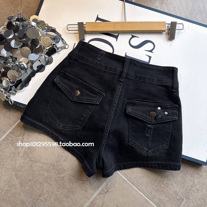 短裤常规棉弹牛仔2025年夏季