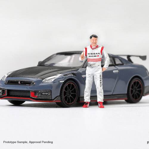 尼桑R35汽车模型164合金