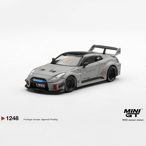 MINIGT尼桑R35汽车模型改装164