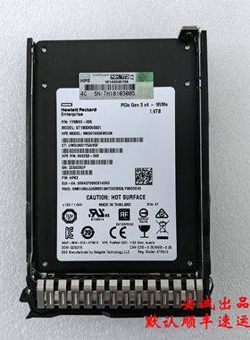 HP 875876-001 1.6T MU SSD NVMe 2.5 Pcle Gen 3*4 固态硬盘