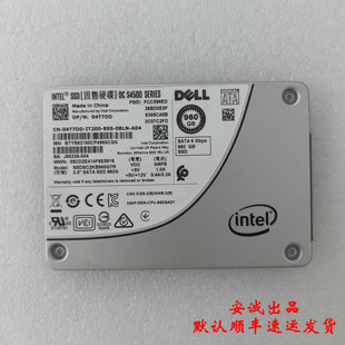 Dell/戴尔 04T7DD 960G SATA 6G 2.5 SSD SSDSC2KB960G7R固态硬盘