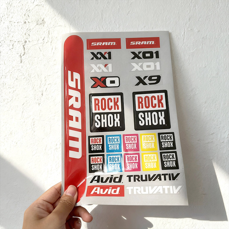 RICHY自行车贴纸SRAM原厂贴纸