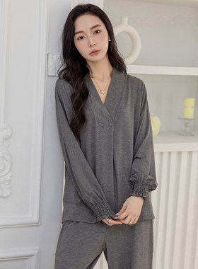 莫代尔月子服大码200斤产后哺乳