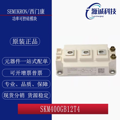 全新现货SKM400GB12T4 SKM75GB176D SKM100GB12T4可控硅 IGBT模块