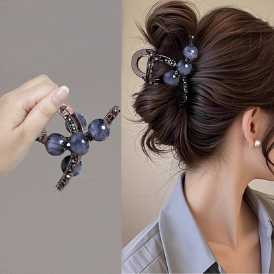 新款高端后脑勺抓夹发量少鲨鱼夹