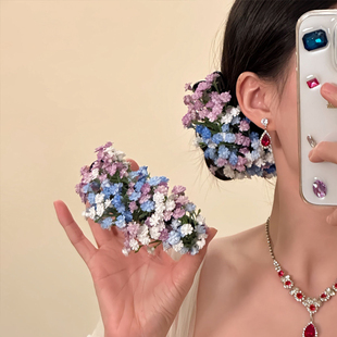 满天星发夹甜美发卡发饰头饰 明星同款 果奇 灿若繁星