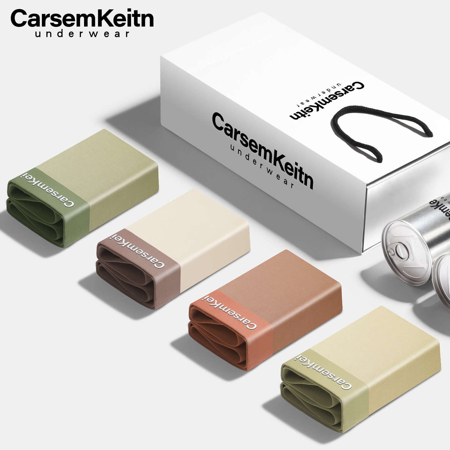 男士内裤高档兰精莫代尔无痕舒适抗菌真丝四角大码短裤衩礼盒