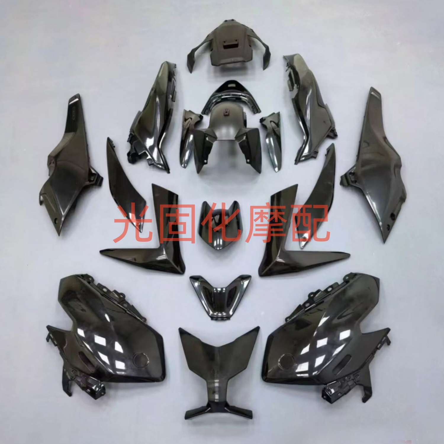 适用于雅马哈TMAX560 全车外壳 22-23年全套板摩托车壳侧护板配件