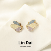 可爱小昆虫蝴蝶金属徽章衣服防走光扣胸针情侣包包饰品配饰扣针女