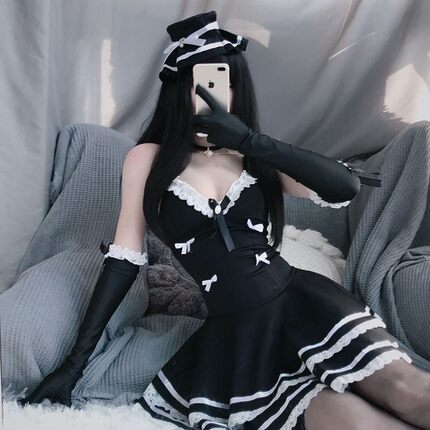 大码性感纯欲火辣内衣洛丽塔女仆二次元制服情调诱惑套装户外女装