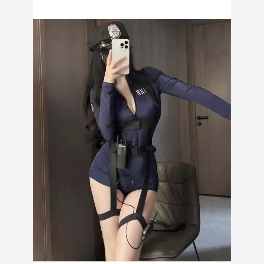 性感内衣纯欲女警cos服空姐制服角色扮演OL职业秘书御姐睡衣套装
