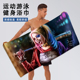 运动速干浴巾沙滩游泳健身漫威小丑女生可爱加长不掉毛吸水大毛巾