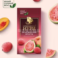 Imported Russian fruit tea bags HYPN Princess Flower and Fruit Black Tea 25 tea bags for guests tea rope Camellia tea, genuine product thumbnail 3