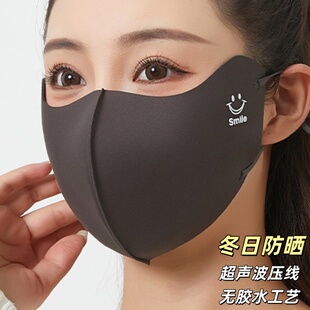 超声波保暖口罩细绒防风防雾户外骑行面罩立体透气2026新潮男女款