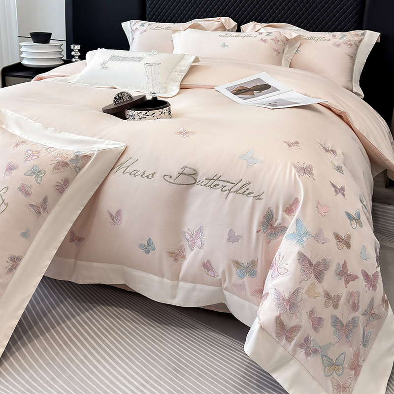 A类100支长绒棉四件套全棉纯棉