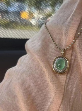 925银女复古国风项链不掉色