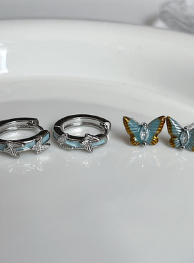 女925清冷蝴蝶时尚不掉色