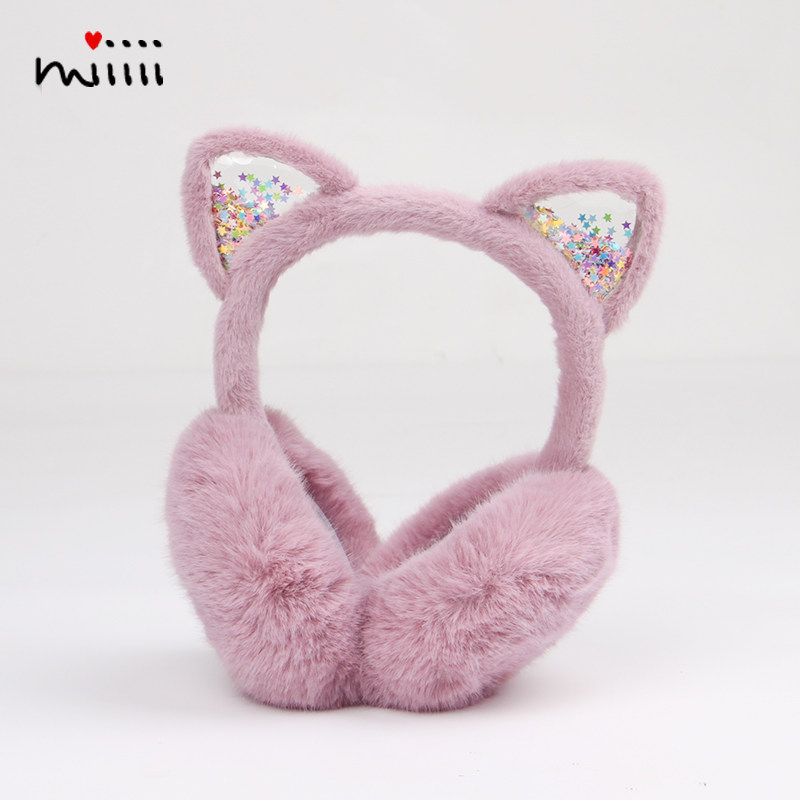 女童耳暖冬季毛绒耳包护耳防寒冻保暖洋气亮片耳朵可爱女宝宝耳套,童装/婴儿装/亲子装,耳套/耳暖,淘宝优惠券,粉丝福利购,淘宝优惠卷