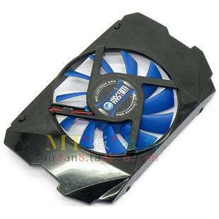 重炮手显卡风扇 影弛GT430龙将 黑将 中将 扇叶直径为7.5cm 虎将