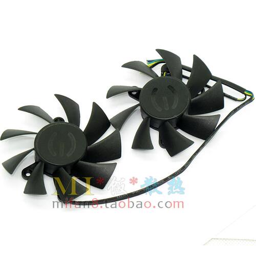 EVGA GTX660ti 670 680 PLA08015S12HH 直径7.5 孔距4.2 显卡风扇
