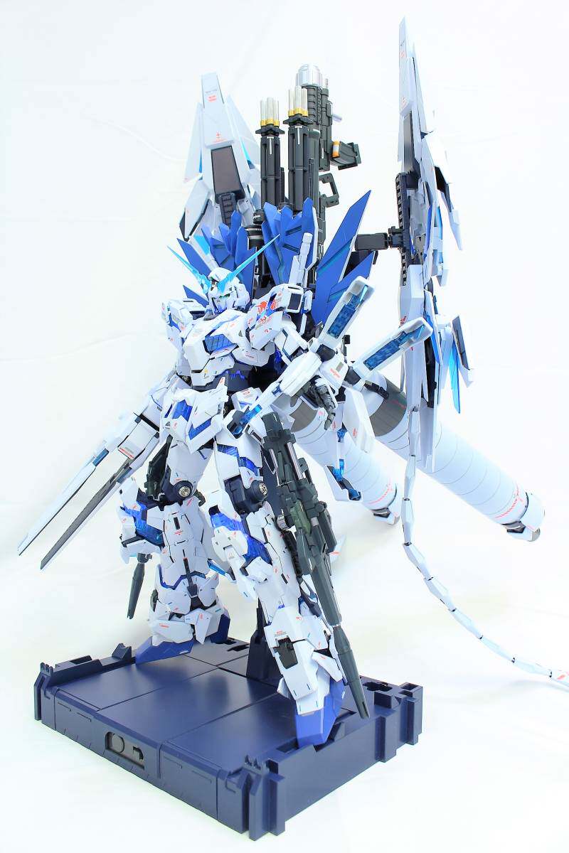 【魔尚】高达pb万代限量模型pg 1/60神圣完美独角兽改装夜光代购