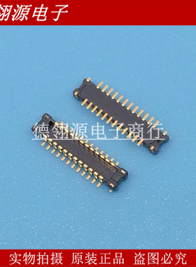 AXE624124 AXE624124D 0.4mm间距 24pin 公座 原装连接器