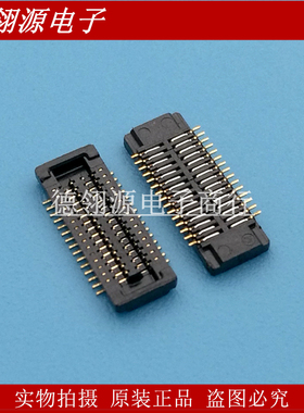 BBR43-30KB533 0.4mm间距30pin母座 ACON原装正品