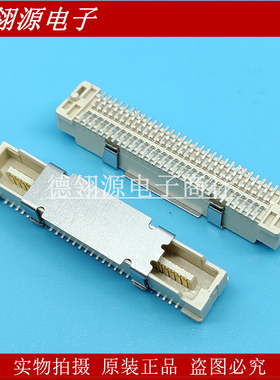 61083-061402LF 0.8mm间距 60pin 4.7mm高 FCI全新原装连接器