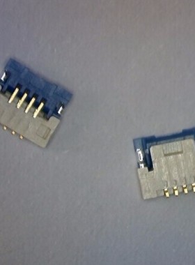 04FHSY-RSM1-GAN-TB(LF)(SN) 蓝色盖0.5mm间距4pin 原装连接器