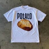 半袖 王有病工作室 印花oversize宽松大码 透气正肩版 T恤 220G