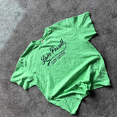 王有病工作室 T恤流行男女 春夏墨绿色显白半袖 220G 透气正肩版