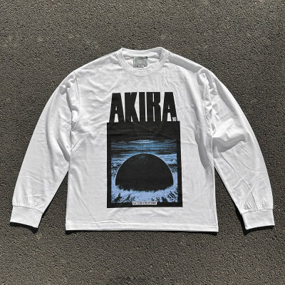 王有病工作室 重磅260G！AKIRA Long-sleeved 阿基拉长袖T恤动漫
