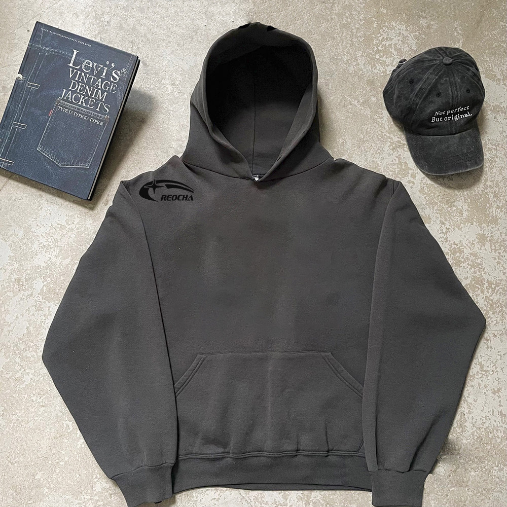 왕유빙 스튜디오  특별한 제안으로 거래하세요  글리터 스타 남녀 커플 착용 파커 남녀 후드티 스웨트 셔츠