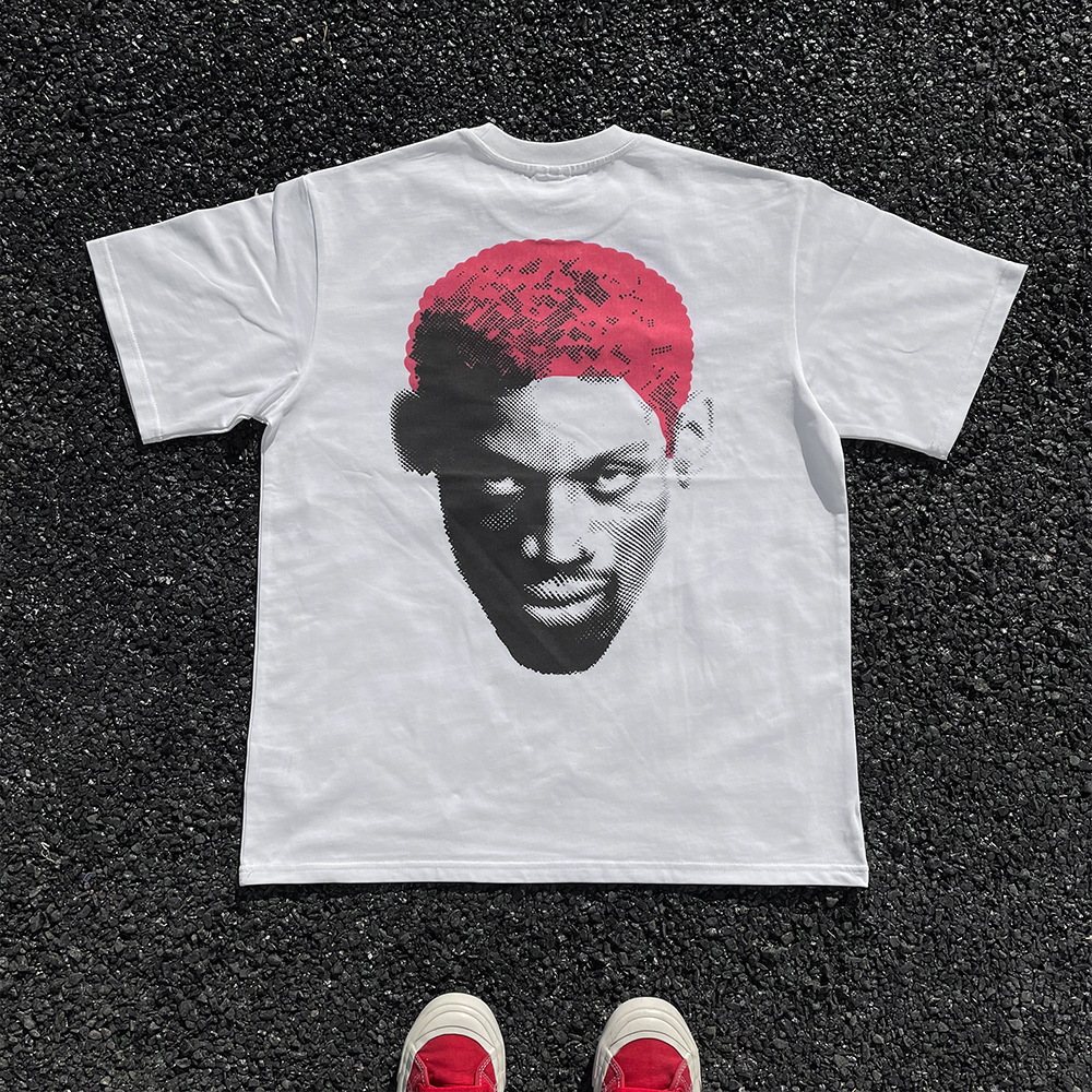 王有病工作室 重磅260G！Rodman罗德曼Sports shirt短袖t恤情侣装